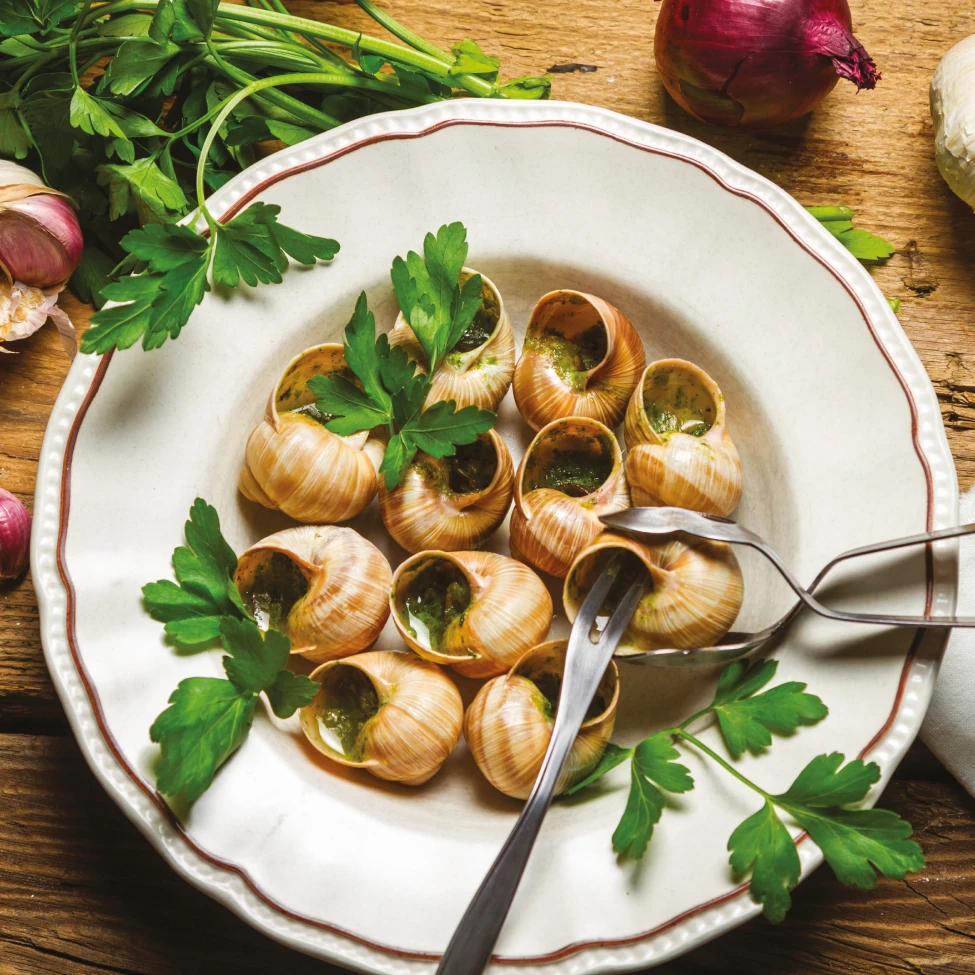 Photo de la rectette 'Les escargots de l'Hérault'