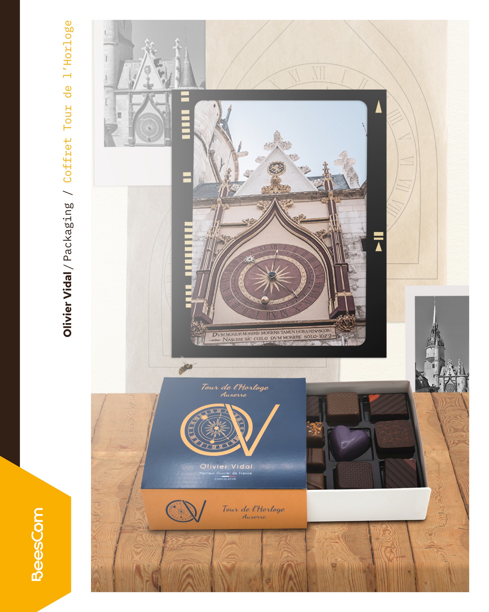 beescom olivier vidal coffret horloge