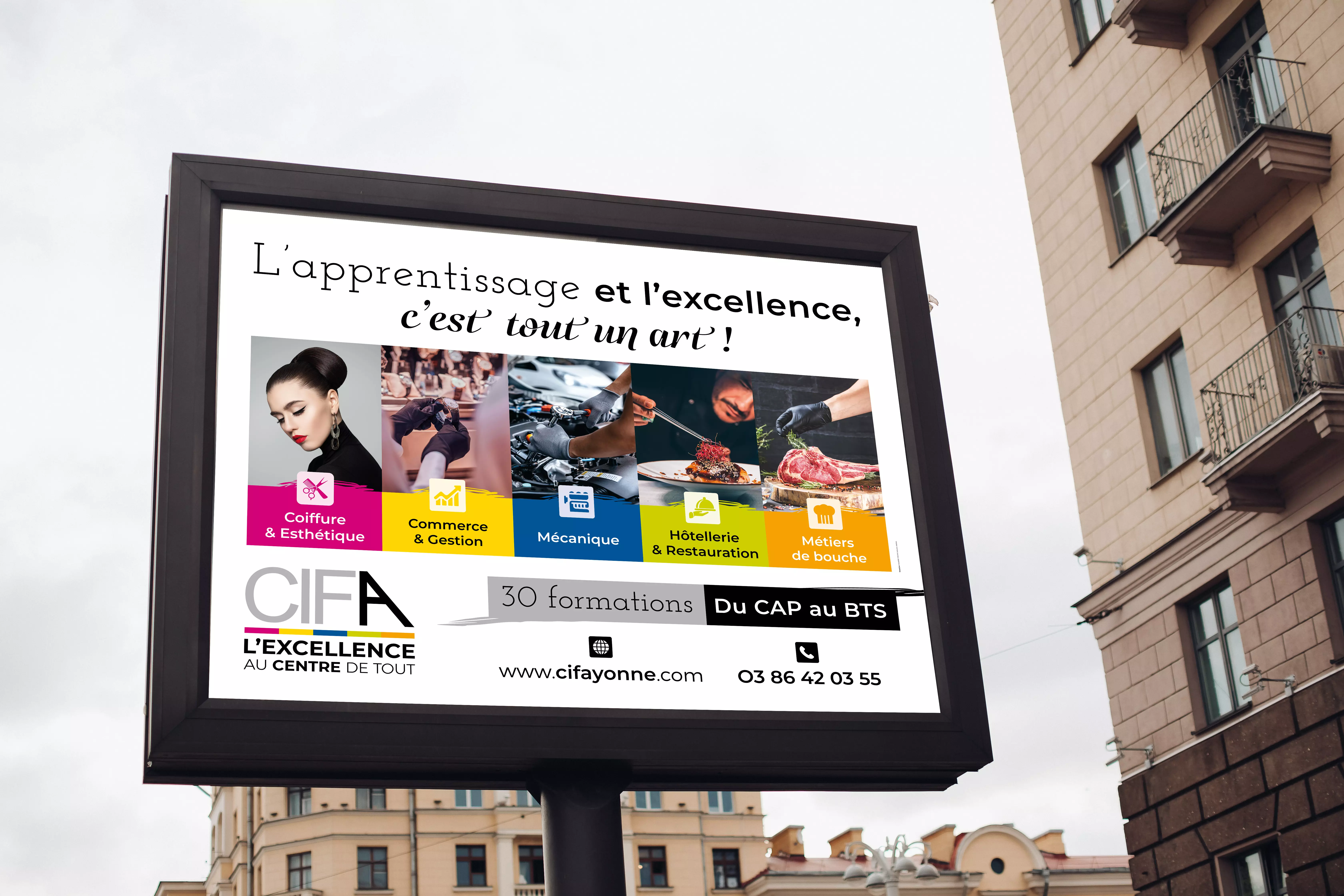 Mockup - Campagne d’affichage - 4x3m